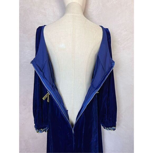 VintageβVelvetβPrairieβDress - Picture 8 of 10